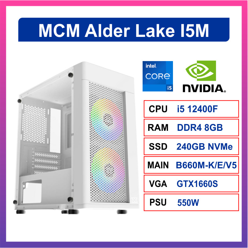PC Gaming MCM Alder Lake I5M