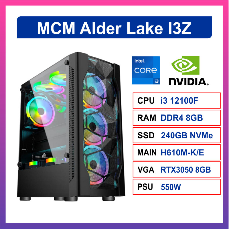 PC Gaming MCM Alder Lake I3Z