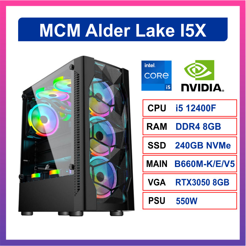 PC Gaming MCM Alder Lake I5X