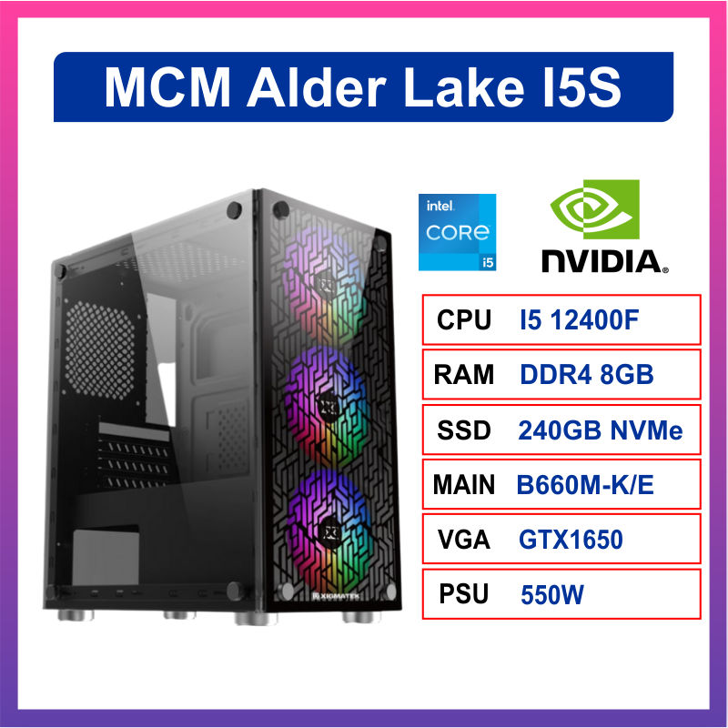 PC Gaming MCM Alder Lake I5S