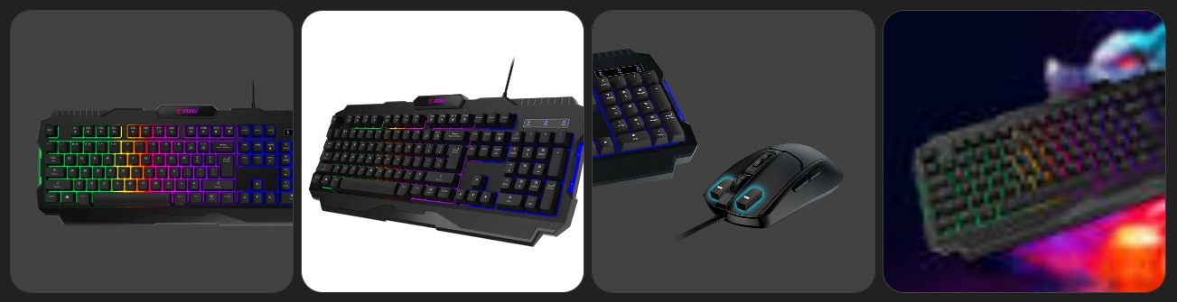 Bàn phím Cơ MSI FORGE GK100