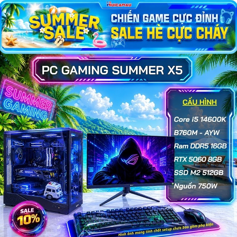 PC Gaming summer X5