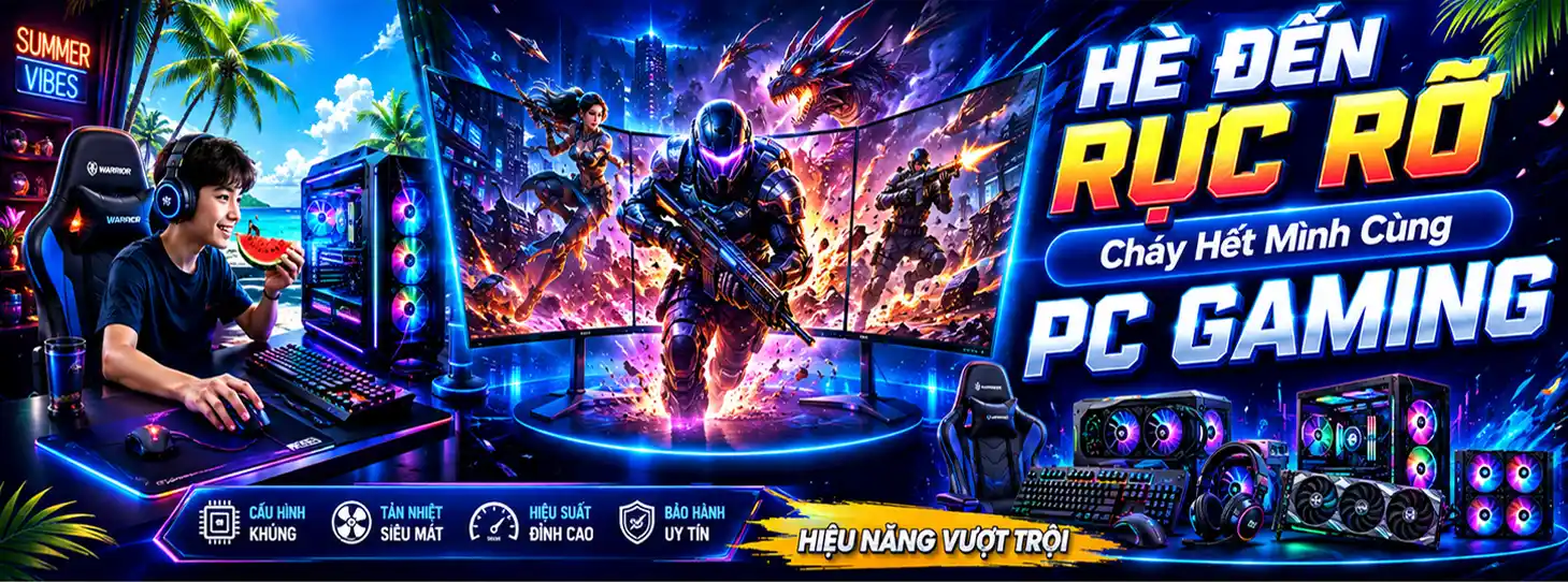 Build PC gaming tại Mũi Cà Mau