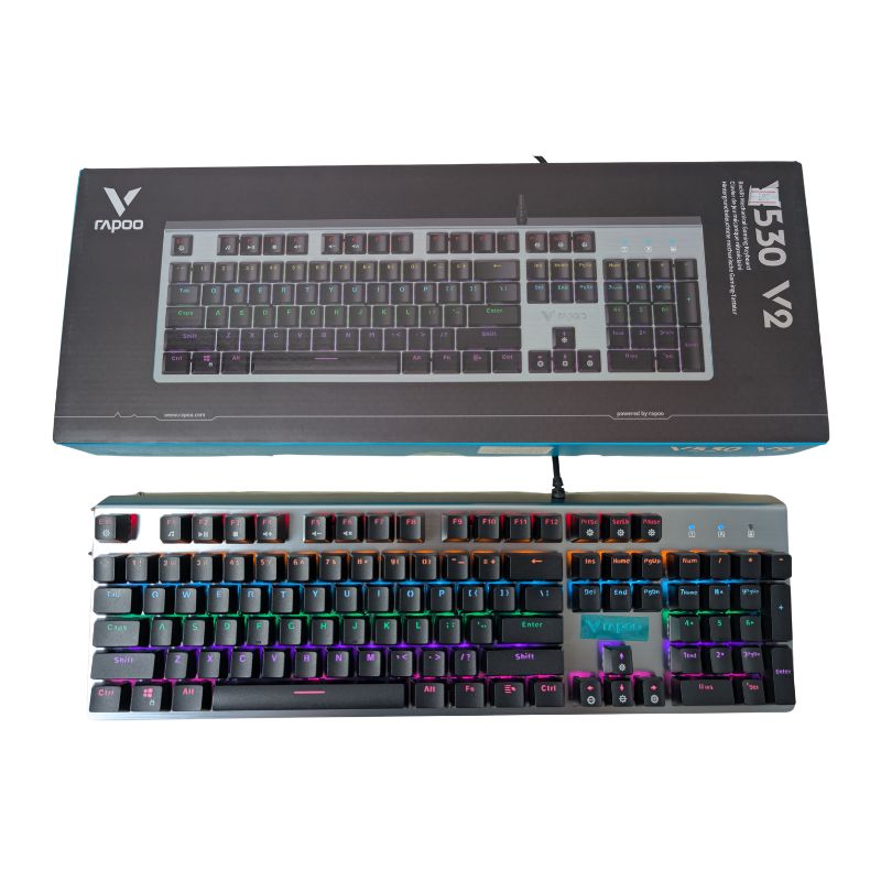 Bàn phím cơ Rapoo V530 V2 Black 1